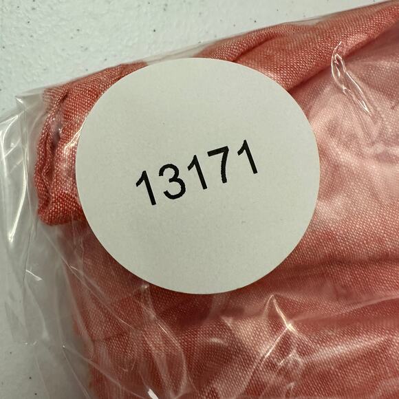 Chicos Womens Button Up Linen Top Size 2 US L‎ Coral 3/4 Sleeves Capsule Casual - Picture 8 of 8